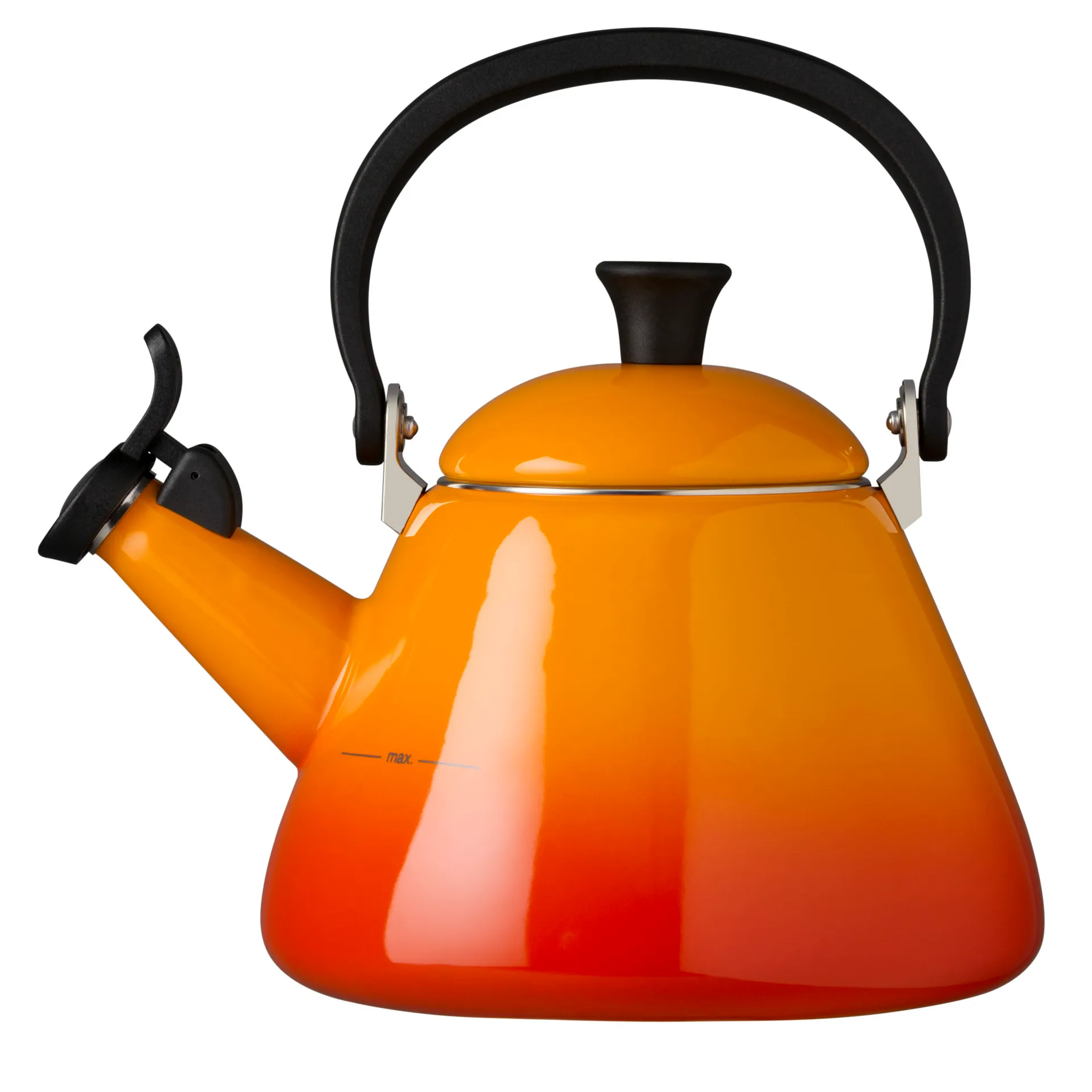 Le Creuset Kone vattenkittel med vissla, Volcanic Le Creuset