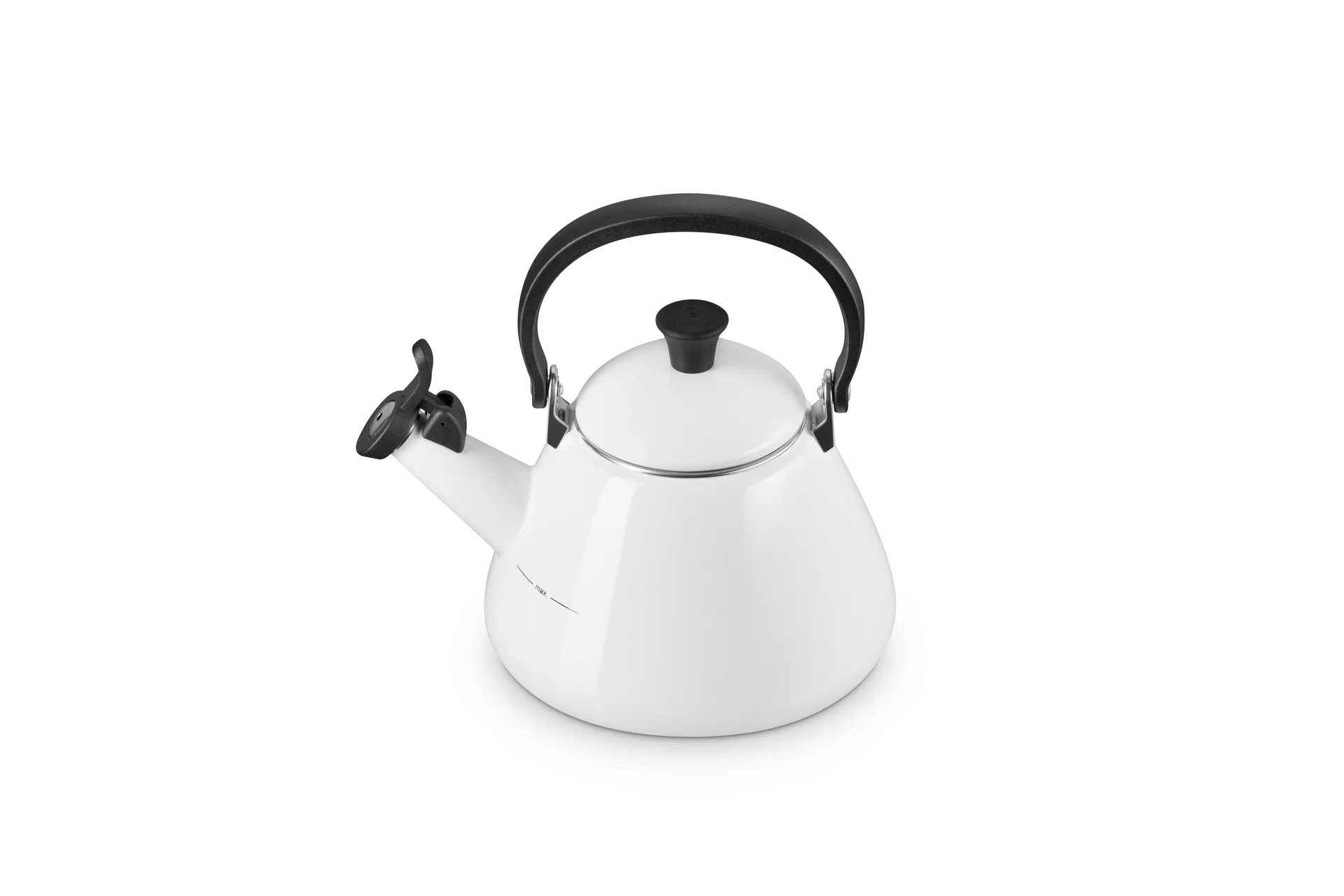 Le Creuset Kone vattenkittel med vissla, White Le Creuset