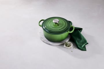 Le Creuset minigryta 10 cm - Bamboo Green - Le Creuset