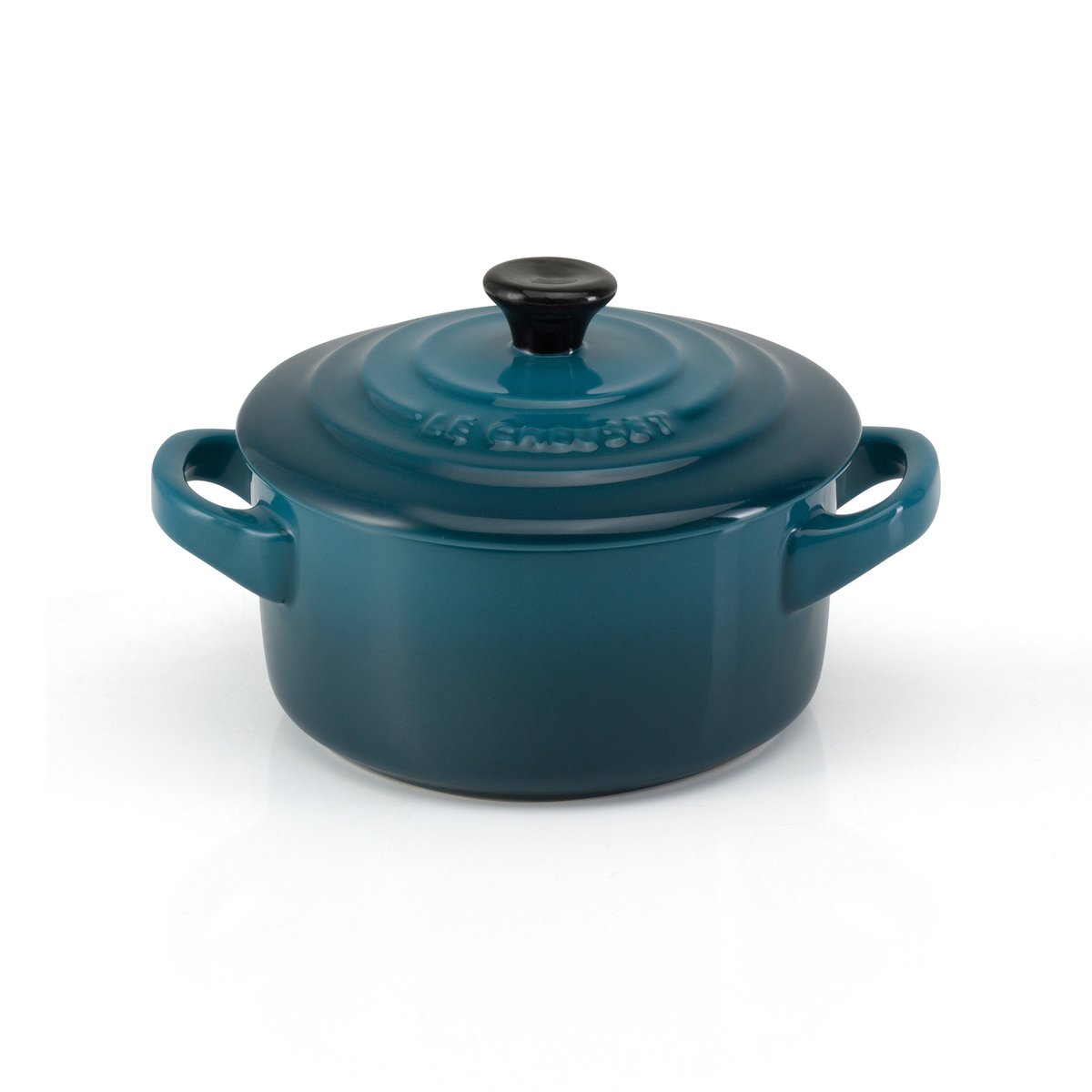 Le Creuset minigryta 10 cm Deep Teal | Skandinavisk Design | Ugnsformar | Turkos