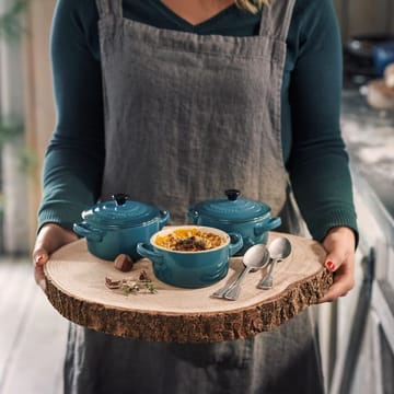 Le Creuset minigryta 10 cm - Deep Teal - Le Creuset