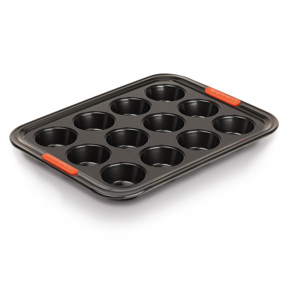 Le Creuset muffinsform 30x40 cm | Skandinavisk Design | Kakformar & Pepparkaksformar | Svart