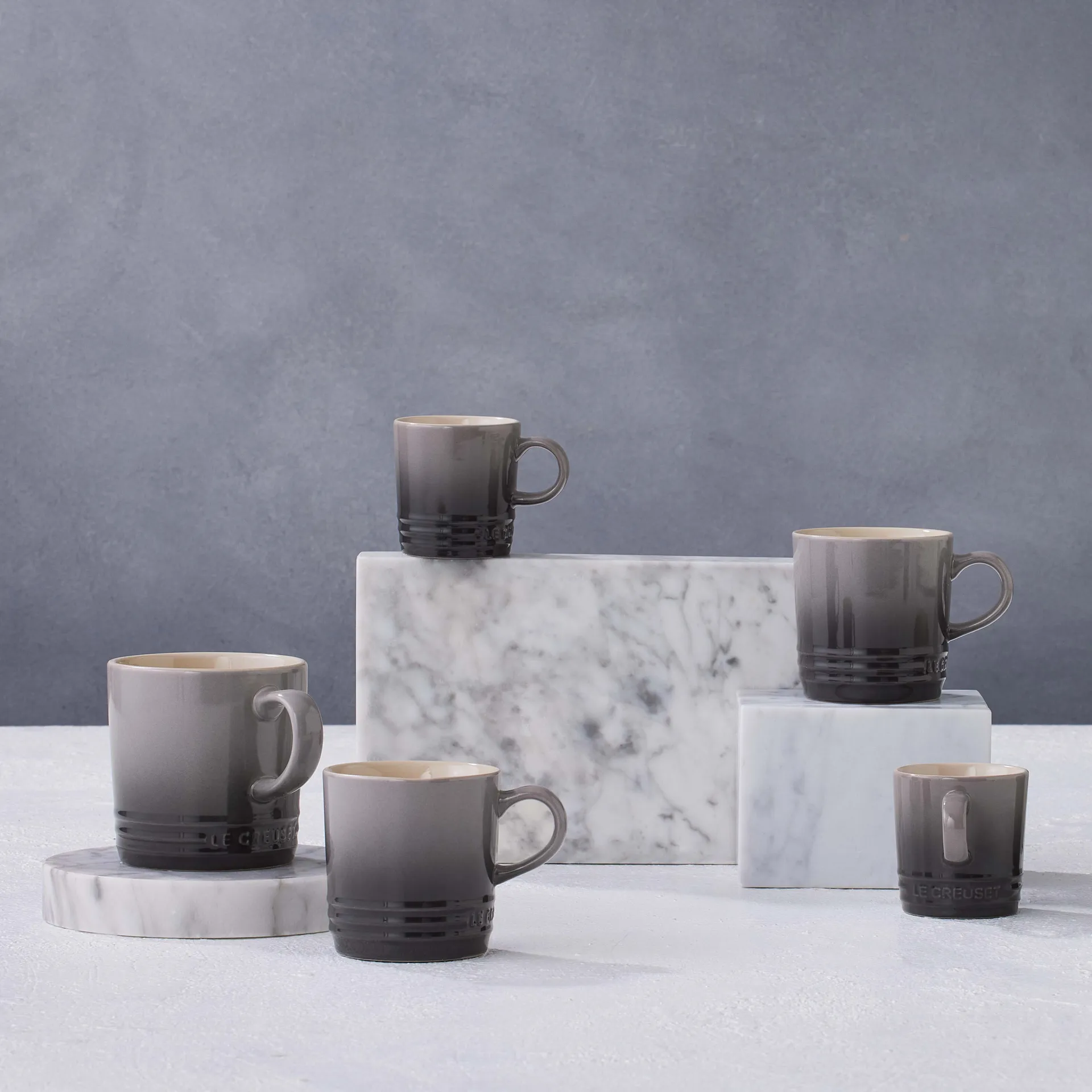 Le Creuset mugg 35 cl, Flint Le Creuset