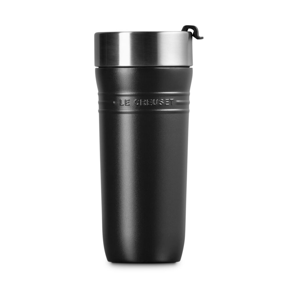 Le Creuset On The Go termosmugg 0,35 L Matte Black | Skandinavisk Design | Termosmuggar | Svart