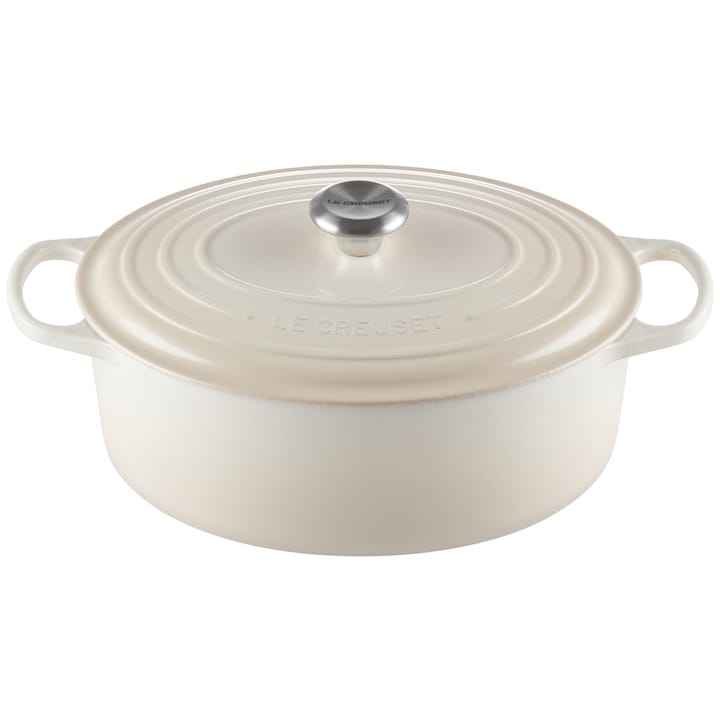 Le Creuset oval gryta 6,3 l - Meringue - Le Creuset