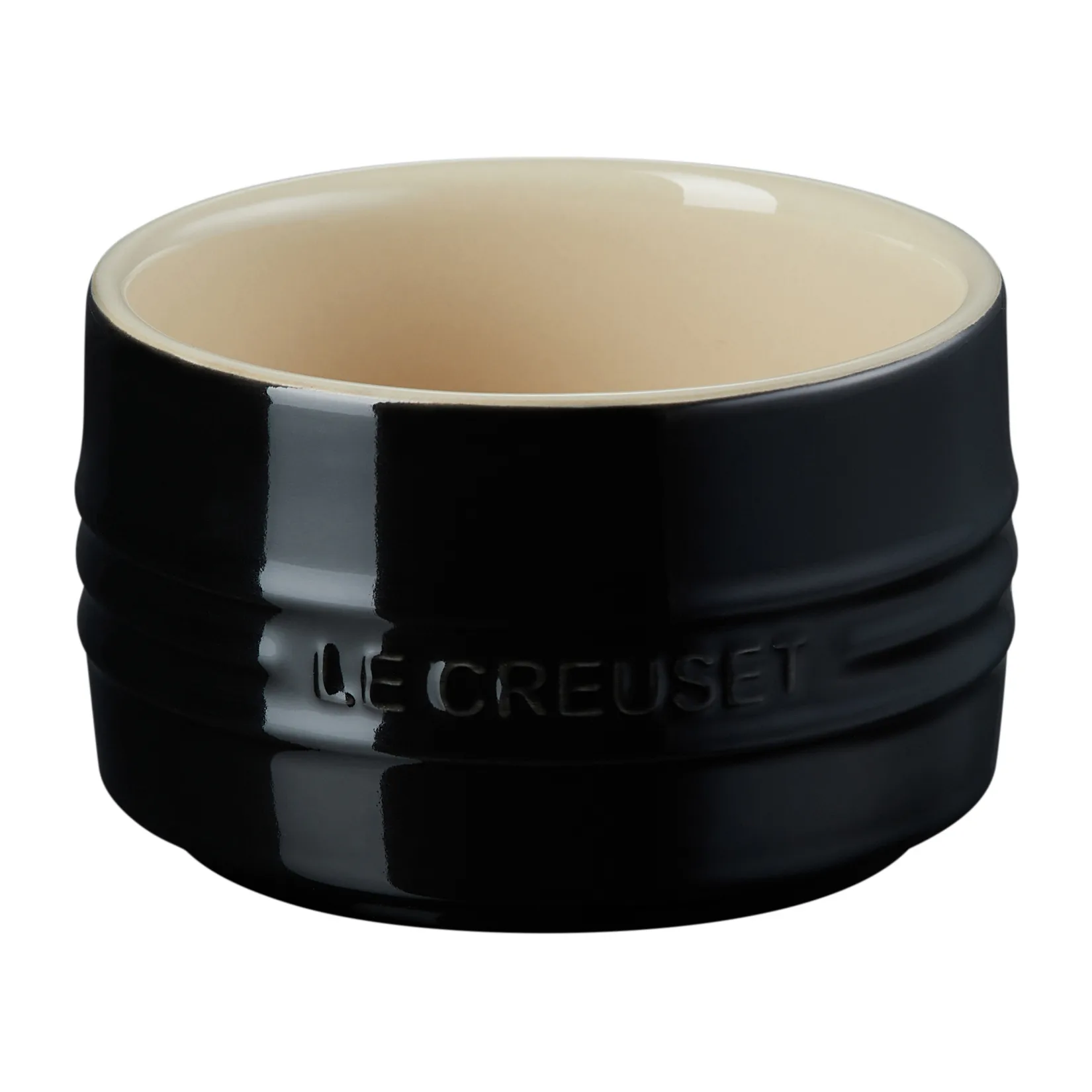 Le Creuset ramekin stapelbar, Black Le Creuset