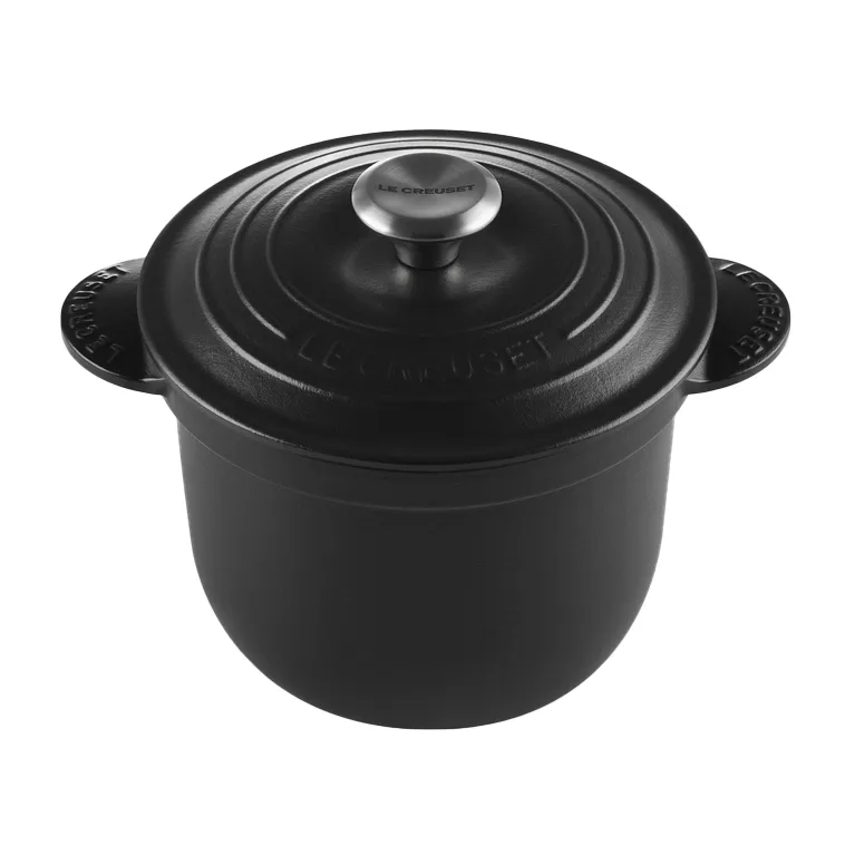 Le Creuset risgryta 2 l, Matte black Le Creuset