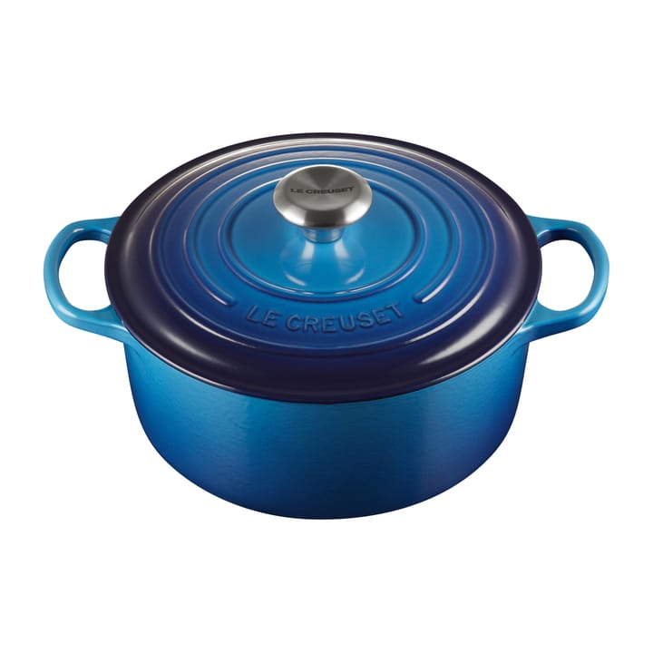 Le Creuset rund gryta 4,2 l - Azure blue - Le Creuset