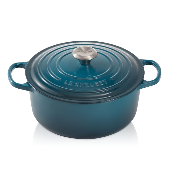 Le Creuset rund gryta 4,2 l - Deep Teal - Le Creuset