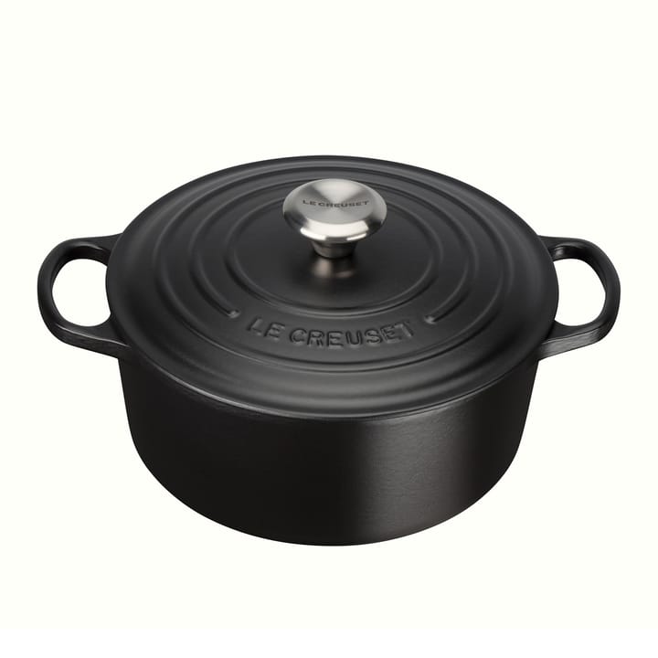 Le Creuset rund gryta 4,2 l - Matte Black - Le Creuset