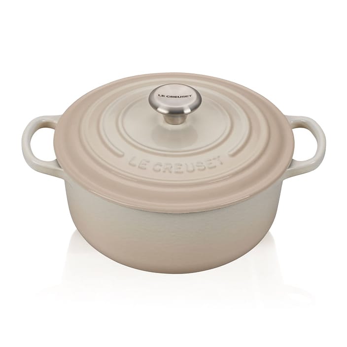 Le Creuset rund gryta 4,2 l - Meringue - Le Creuset