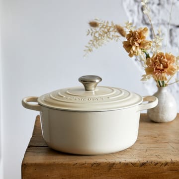 Le Creuset rund gryta 4,2 l - Meringue - Le Creuset