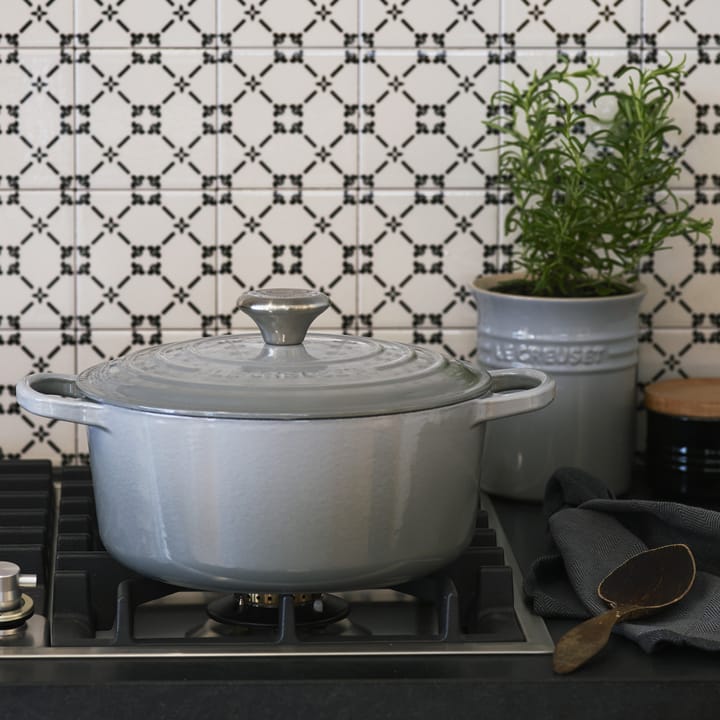 Le Creuset rund gryta 4,2 l - Mist Gray - Le Creuset