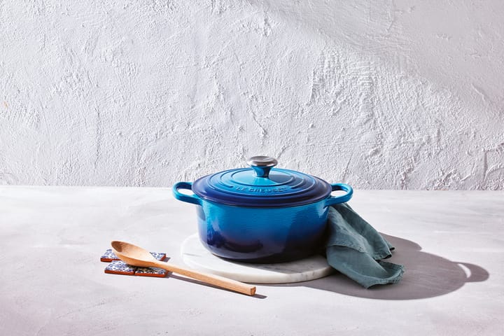 Le Creuset rund gryta 5,3 l - Azure blue - Le Creuset