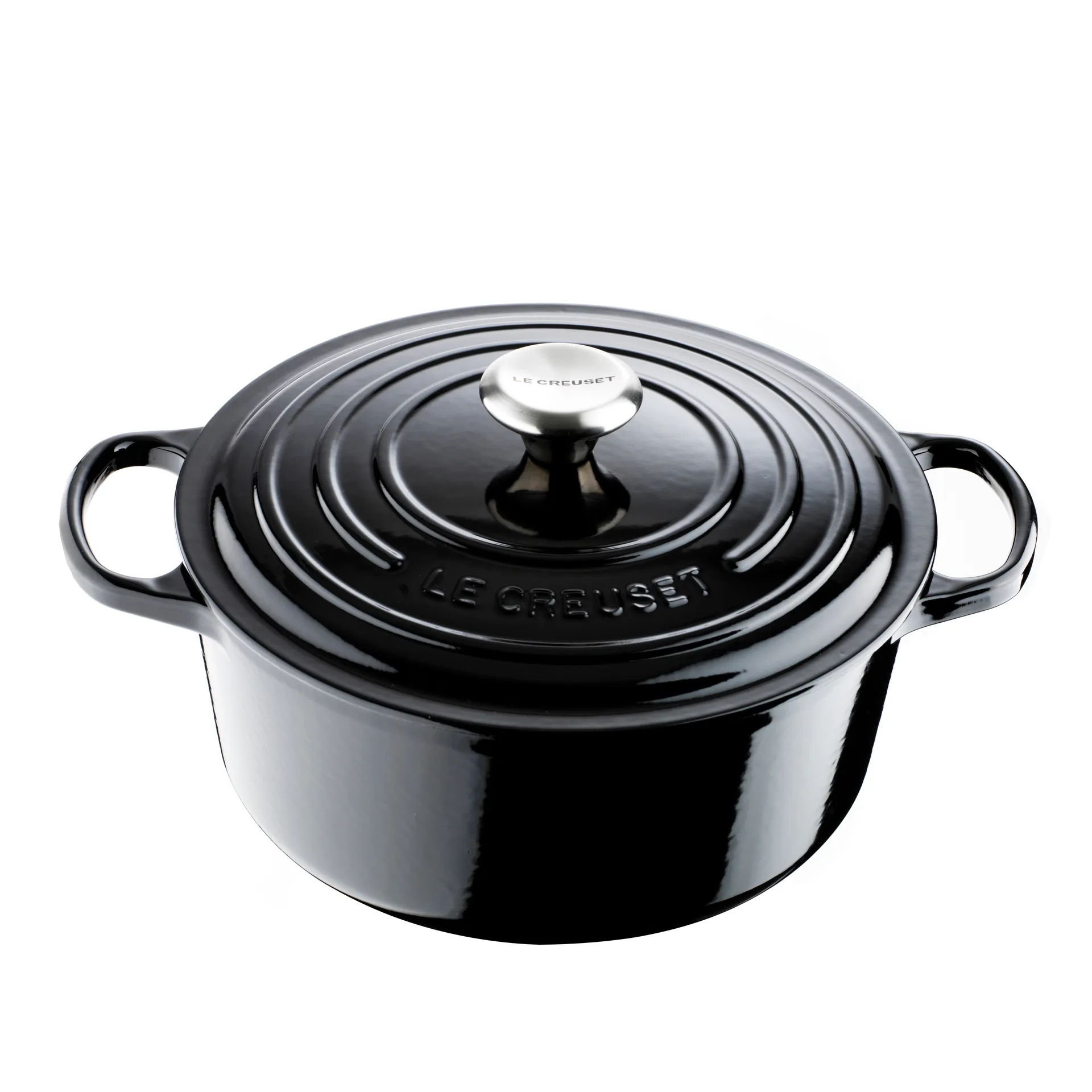 Le Creuset rund gryta 5,3 l, Black Le Creuset