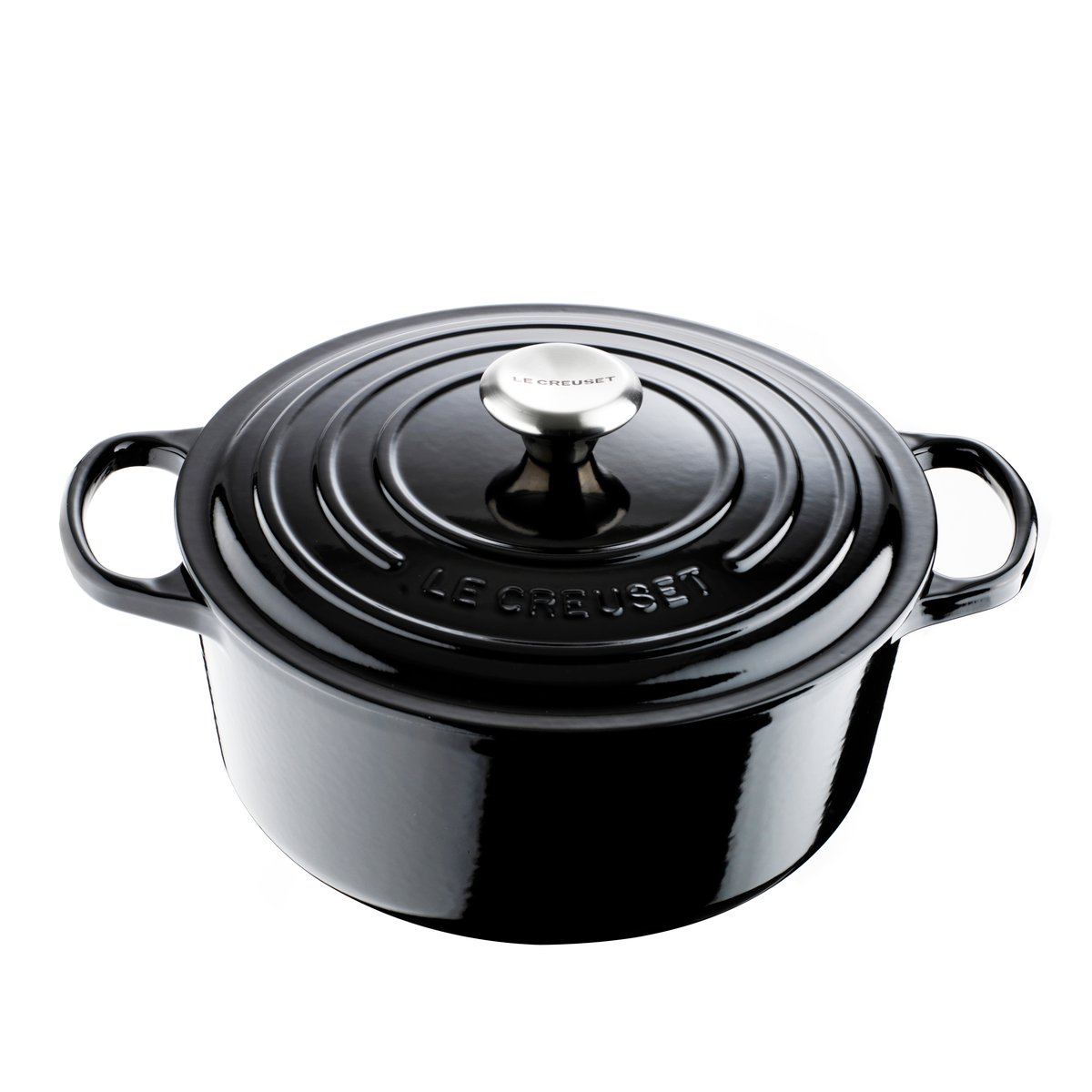 Le Creuset rund gryta 5,3 l Black | Skandinavisk Design | Grytor | Svart
