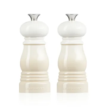 Le Creuset salt- och pepparkvarnset 11 cm - Meringue - Le Creuset