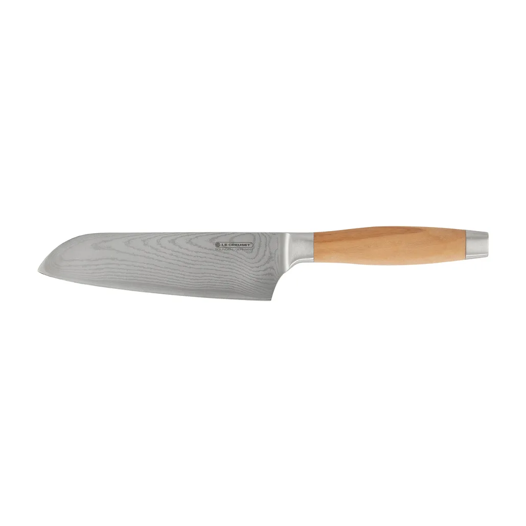 Le Creuset Le Creuset santokukniv med olivträhandtag 18 cm