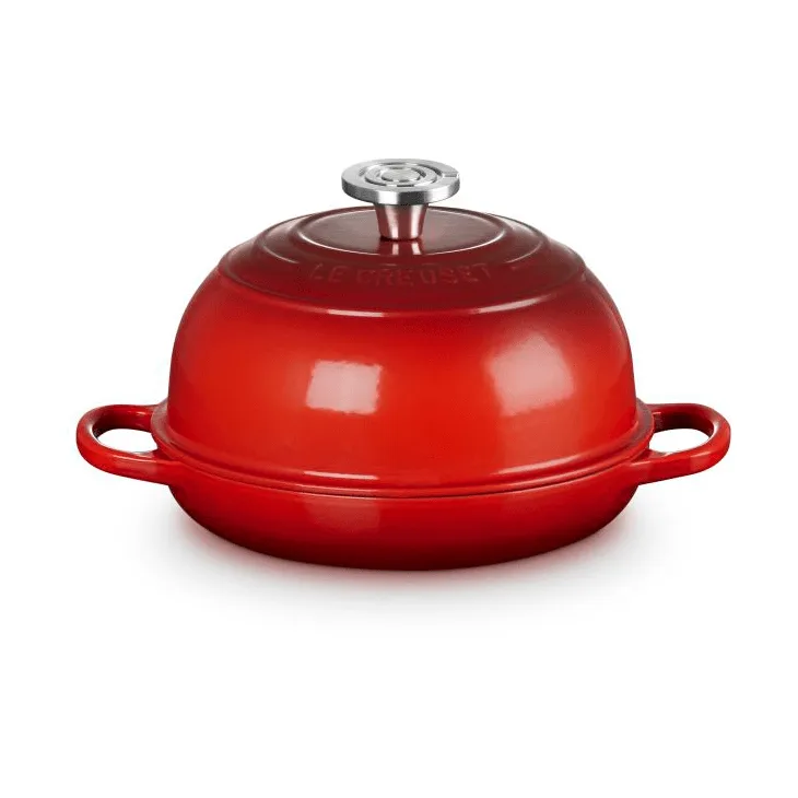 Le Creuset Signature gjutjärn brödform, Cerise, 1,6 L, 24 cm Le Creuset