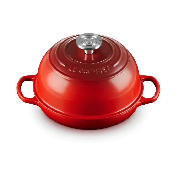 Le Creuset Signature gjutjärn brödform, Cerise, 1,6 L, 24 cm Le Creuset
