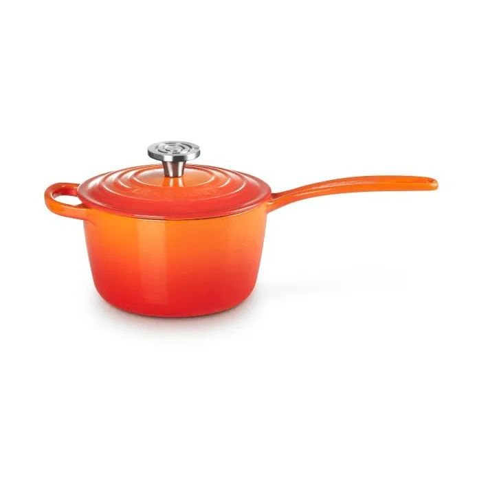 Le Creuset Signature gjutjärn kastrull, Volcanic, 1,5 L Le Creuset