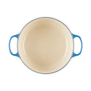 Le Creuset Signature gjutjärn rund gryta - Azure, 6,7 L - Le Creuset