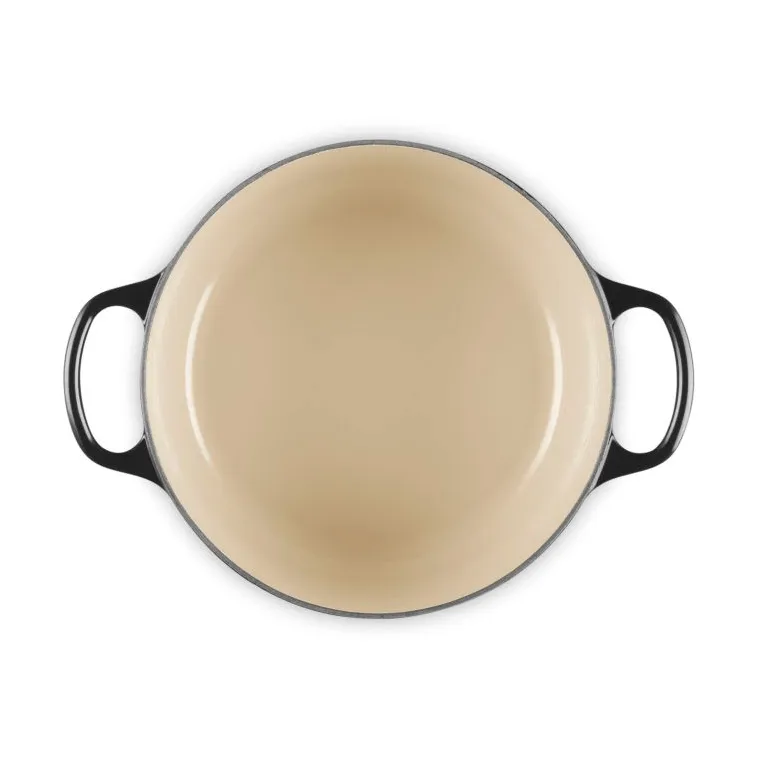 Le Creuset Signature gjutjärn rund gryta, Black, 4,2 L Le Creuset