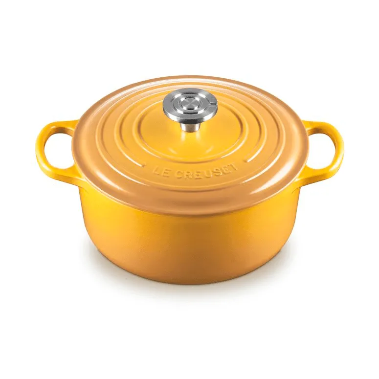 Le Creuset Signature gjutjärn rund gryta, Nectar, 4,2 L Le Creuset