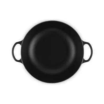 Le Creuset Signature gjutjärn stekgryta - Matte Black, 7 L - Le Creuset