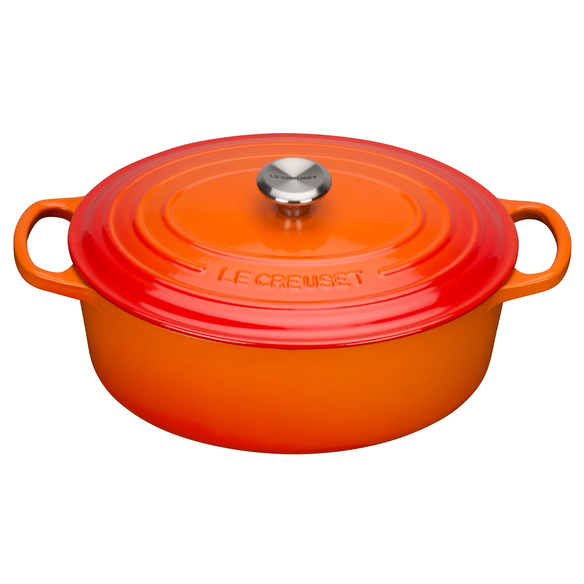 Le Creuset Signature oval gryta 4,1 l, Volcanic Le Creuset