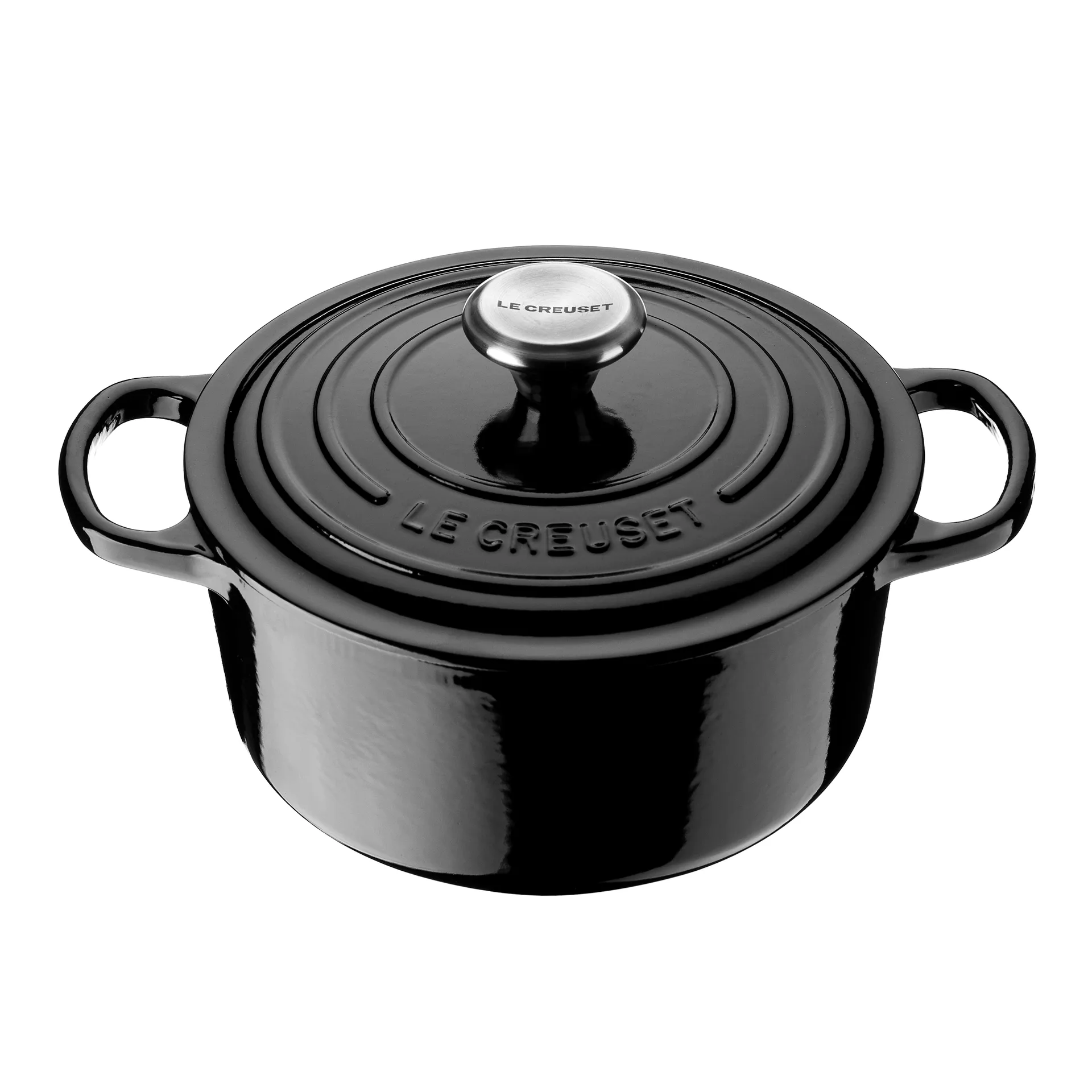 Le Creuset Signature rund gryta 4,2 l, Black Le Creuset