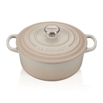 Le Creuset Signature rund gryta 4,2 l - Meringue - Le Creuset