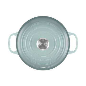 Le Creuset Signature rund gryta 4,2 l - Sea Salt - Le Creuset