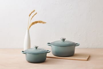 Le Creuset Signature rund gryta 4,2 l - Sea Salt - Le Creuset