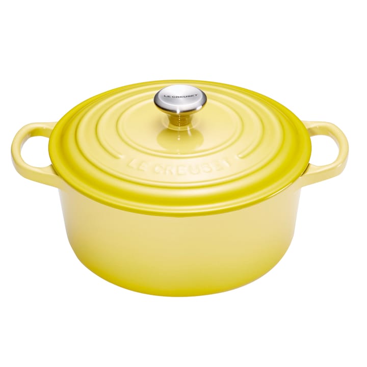 Le Creuset Signature rund gryta 4,2 l, Soleil Le Creuset