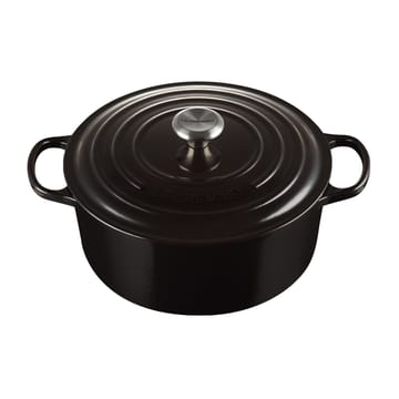 Le Creuset Signature rund gryta 6,7 l - Black - Le Creuset
