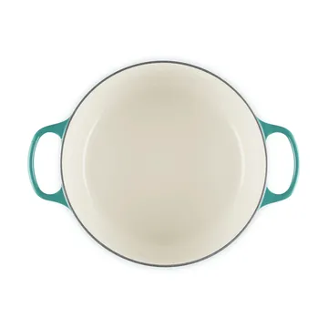 Le Creuset Signature rund gryta 6,7 l - Bleu Riviera - Le Creuset