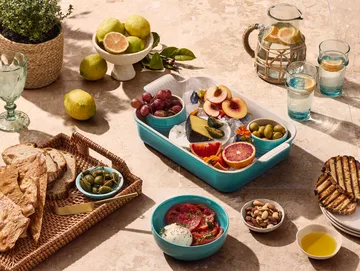 Le Creuset Signature serveringsskål 2,2 L - Bleu Riviera - Le Creuset