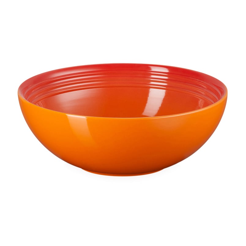 Le Creuset Signature serveringsskål 2,2 L Volcanic | Skandinavisk Design | Serveringsskålar | Orange