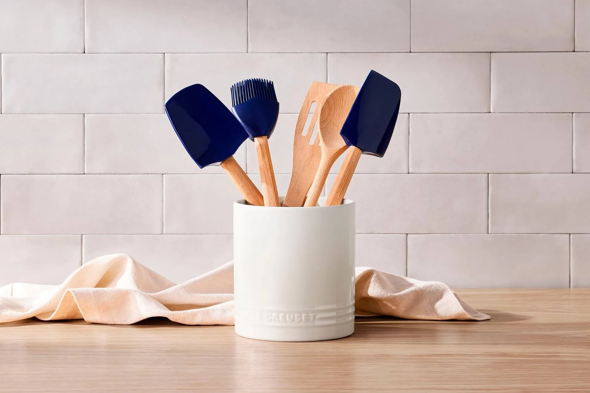 Le Creuset Signature slickepott, Azure, medium Le Creuset