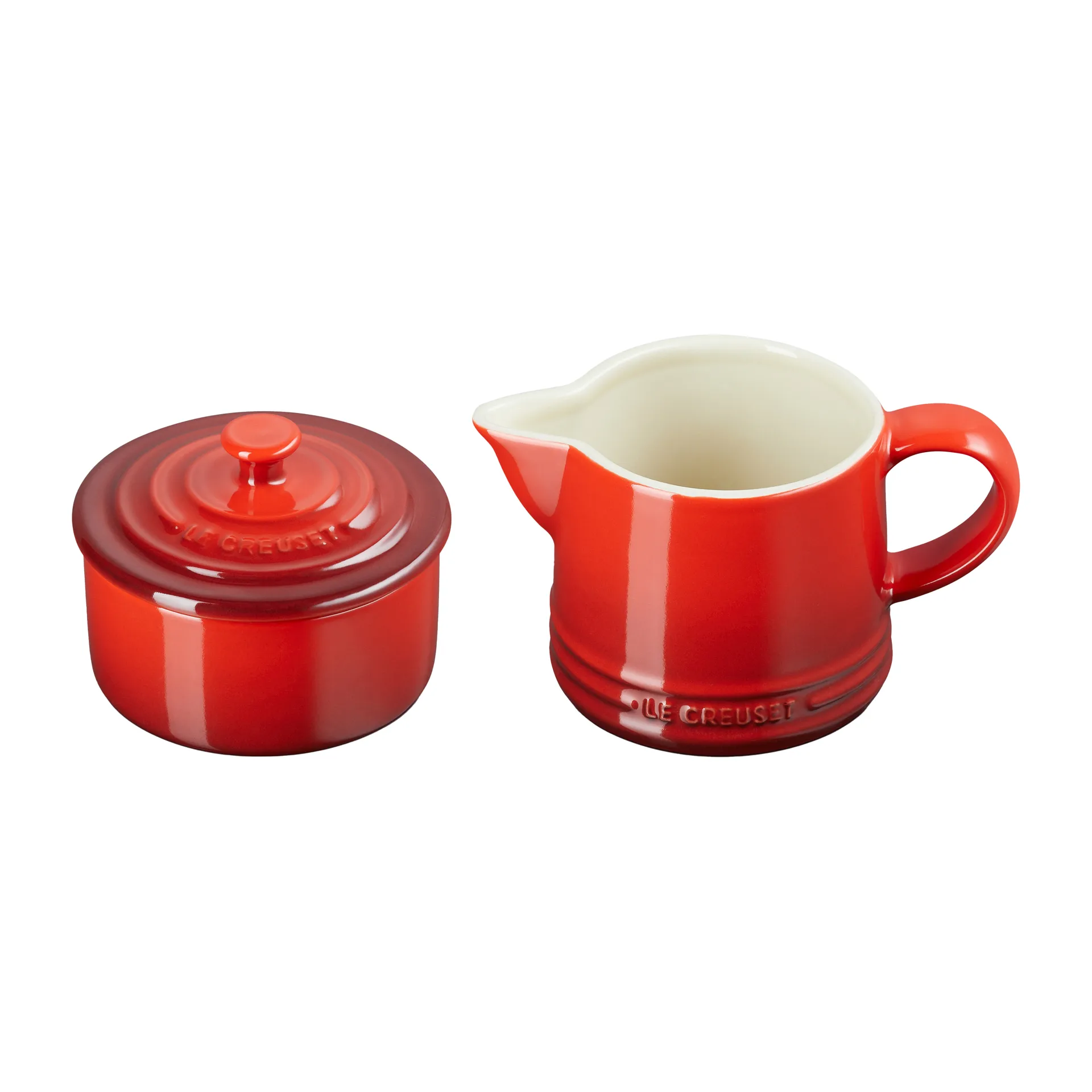 Le Creuset Signature socker- & mjölkset, Cerise Le Creuset