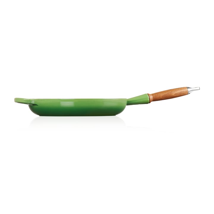Le Creuset Signature stekpanna trähandtag 28 cm - Bamboo Green - Le Creuset