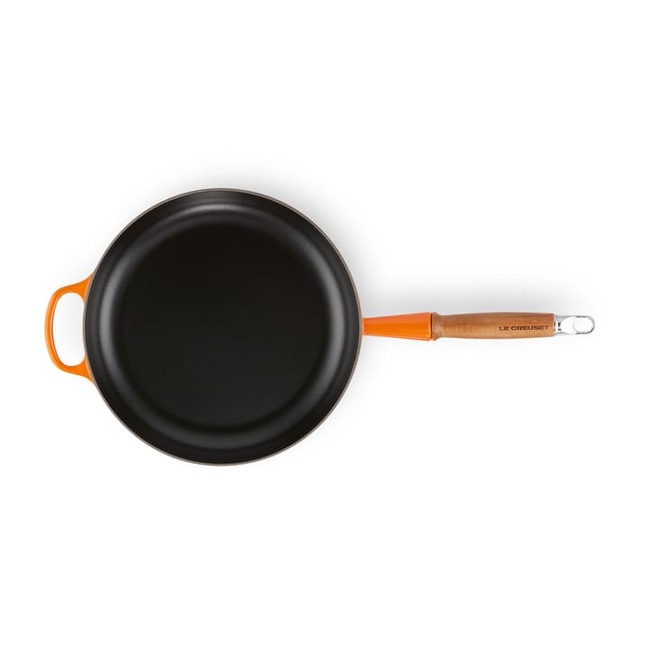 Le Creuset Signature stekpanna trähandtag 28 cm - Flame - Le Creuset