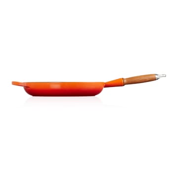 Le Creuset Signature stekpanna trähandtag 28 cm - Flame - Le Creuset