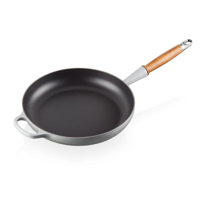 Le Creuset Signature stekpanna trähandtag 28 cm - Mist Grey - Le Creuset