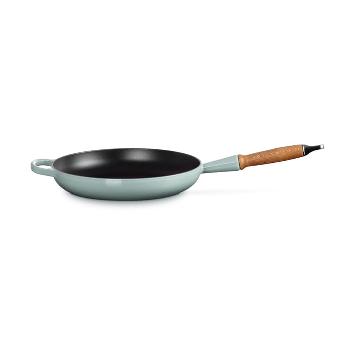 Le Creuset Signature stekpanna trähandtag 28 cm - Sea Salt - Le Creuset