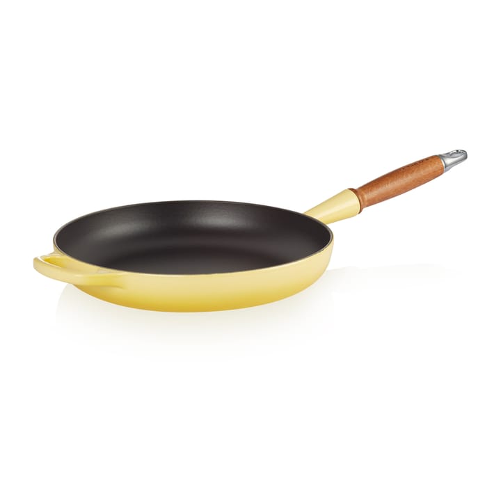 Le Creuset Signature stekpanna trähandtag 28 cm - Soleil - Le Creuset