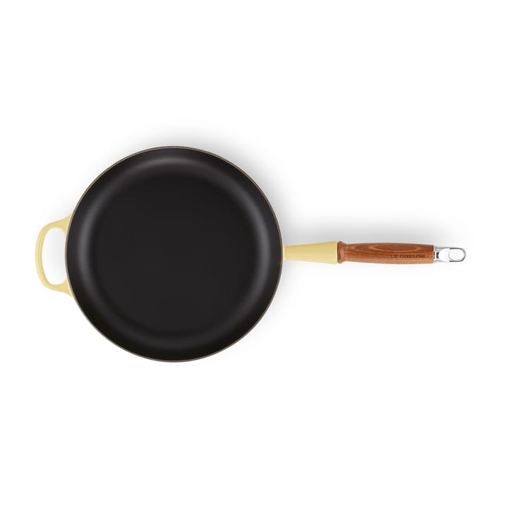 Le Creuset Signature stekpanna trähandtag 28 cm, Soleil Le Creuset