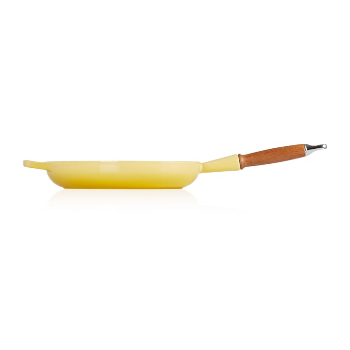 Le Creuset Signature stekpanna trähandtag 28 cm, Soleil Le Creuset