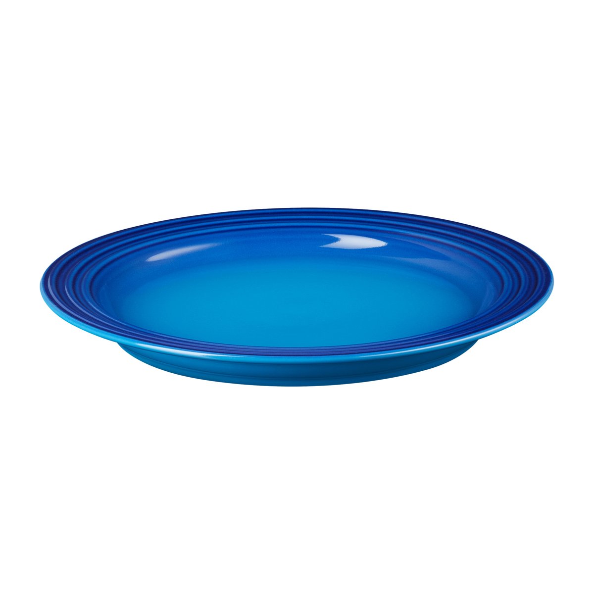 Le Creuset Signature tallrik 22 cm Azure blue | Skandinavisk Design | Assietter | Blå
